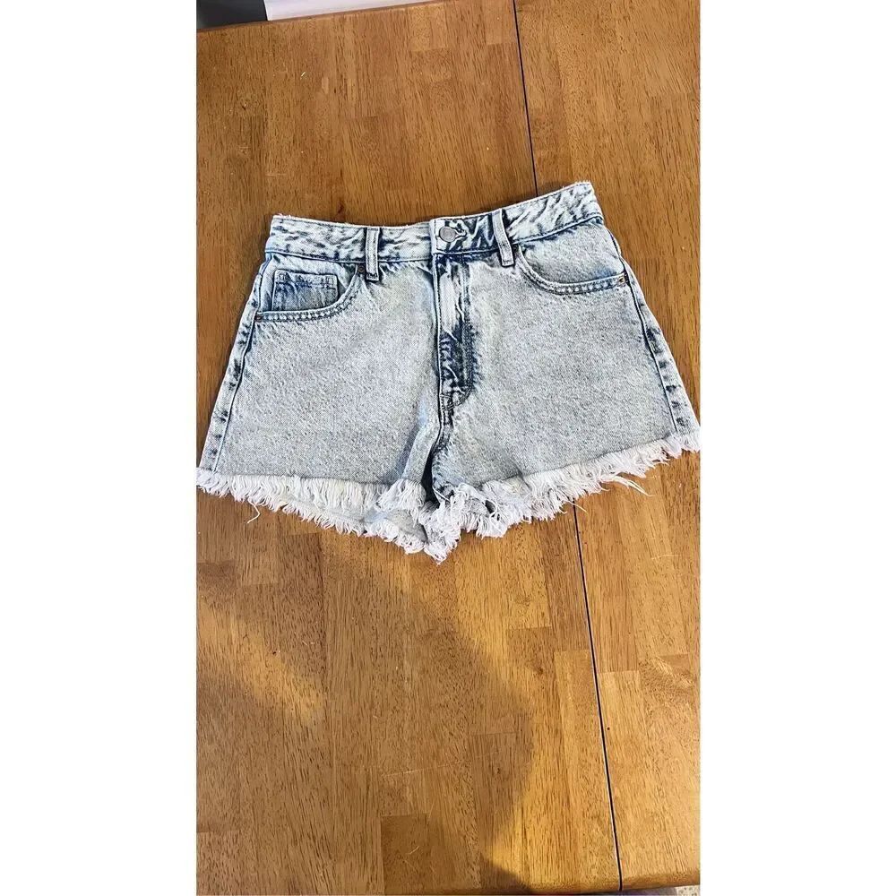 PAC SUN FRAYED JEAN SHORTS WOMENS SIZE 26